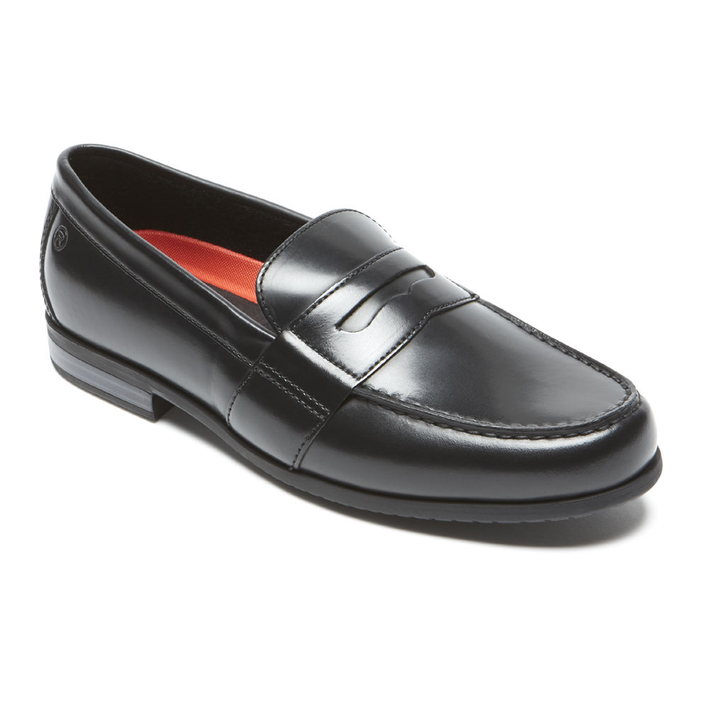 Rockport Loafers Herre Svart - Classic Lite 2 Penny - MCXD72150